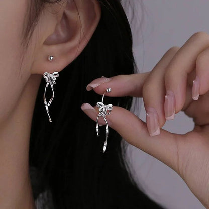 Lotus Tassel Earrings