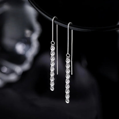 Teardrop Chain Earrings
