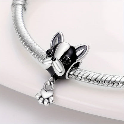 Black Dog Paw Charm