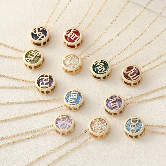 Birth Month Necklace