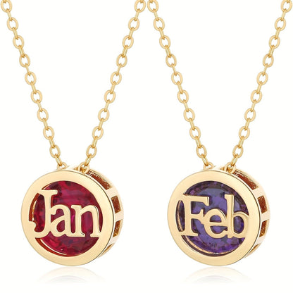 Birth Month Necklace
