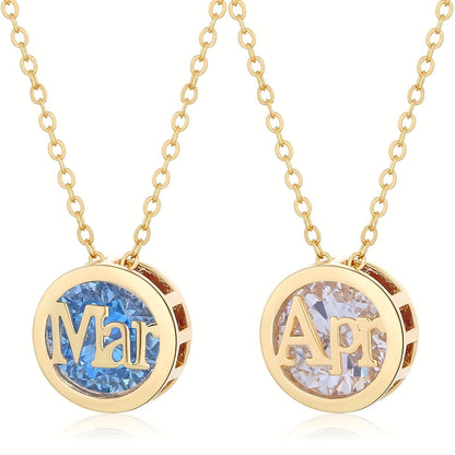 Birth Month Necklace