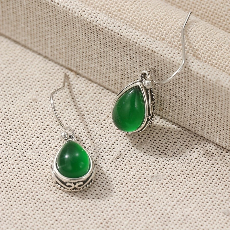 Blue Teardrop Earrings
