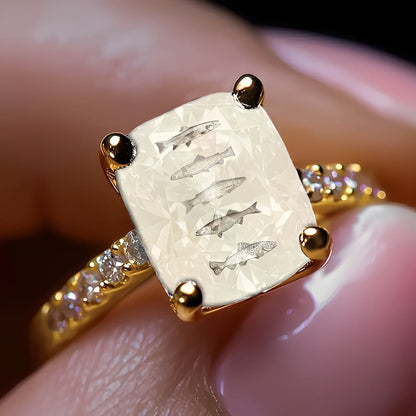 Fish Square Ring
