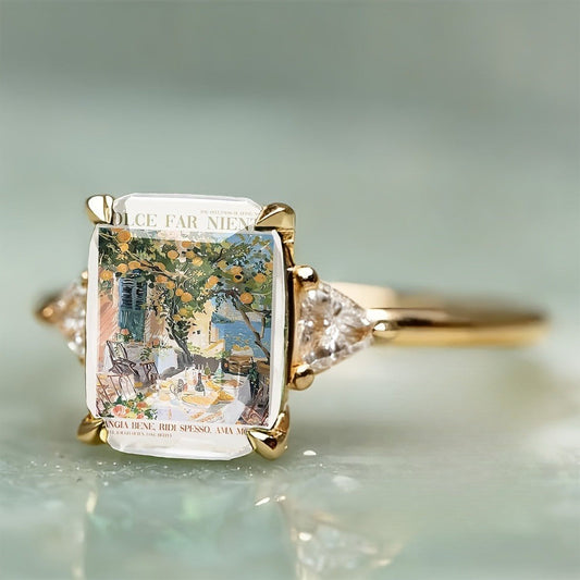 Lemon Tree Art Ring
