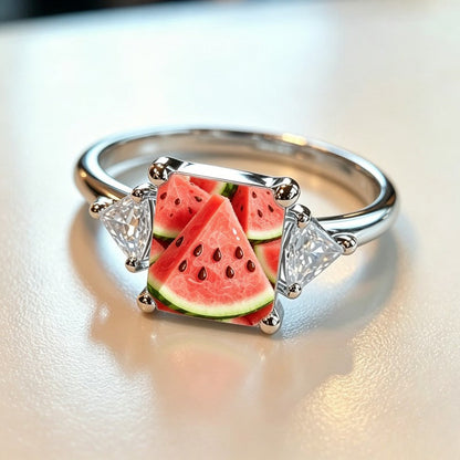 Watermelon Slice Ring