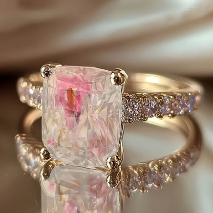 Abstract Art Square Ring