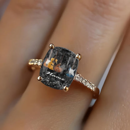 Personalized Guitar Music Ring
