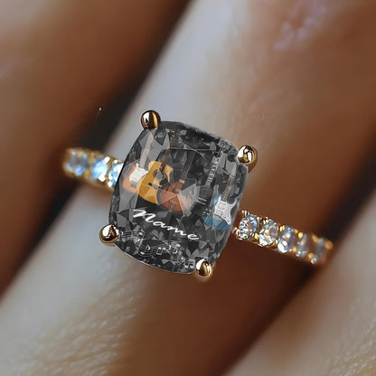 Personalized Guitar Music Ring