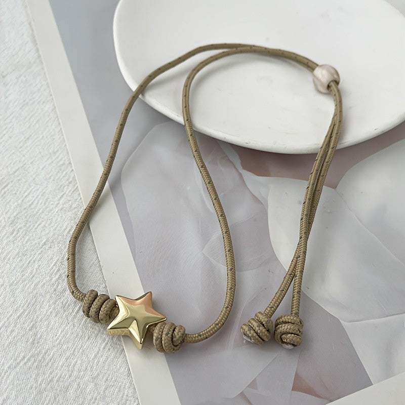 Love Letter Cord Layered Necklace
