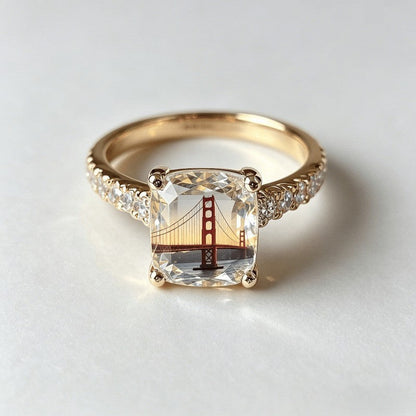 Bridge Scene Square Ring