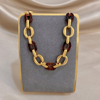 Tortoise Shell Link Bracelet