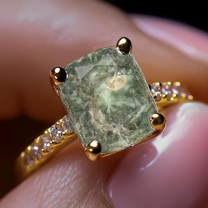 Moonlit Forest Square Ring