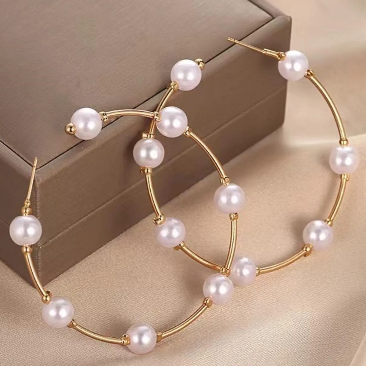 Elegant Pearl Earrings