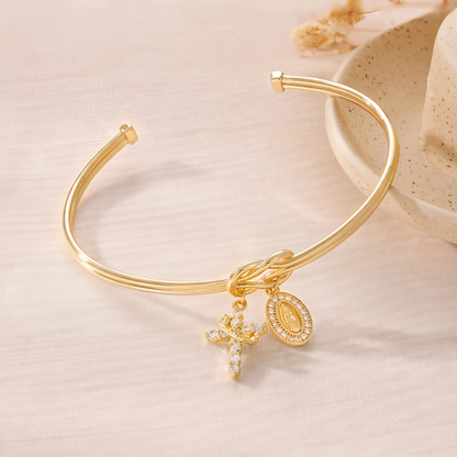 Cross Crown Knot Bracelet