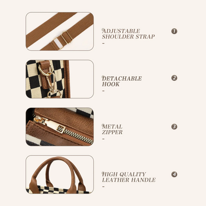 Plaid Checkerboard Bag