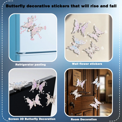 4pc Flying Butterfly Decor