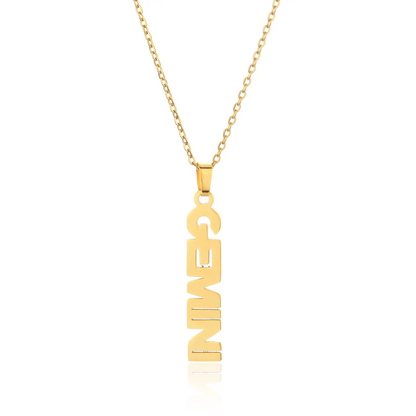 Vertical Constellation Necklace