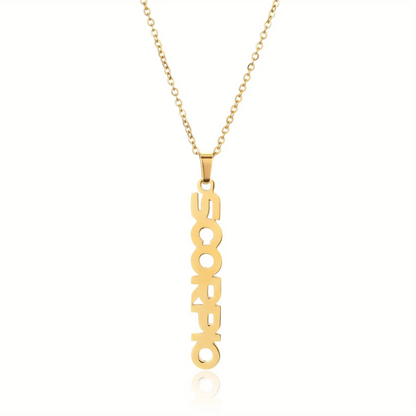 Vertical Constellation Necklace