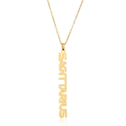 Vertical Constellation Necklace