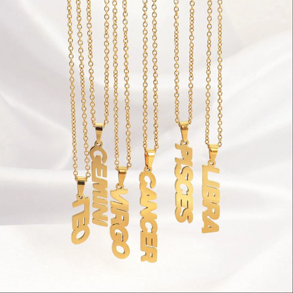 Vertical Constellation Necklace