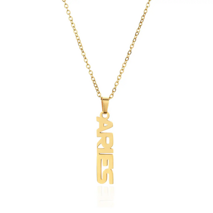 Vertical Constellation Necklace
