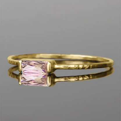 Mini Rectangle Band Ring