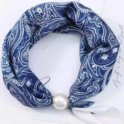 Magnetic Buckle Pearl Necklace