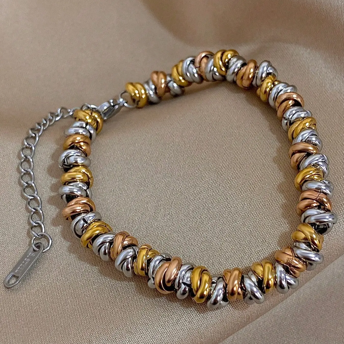 Vintage Twisted Chain Bracelet