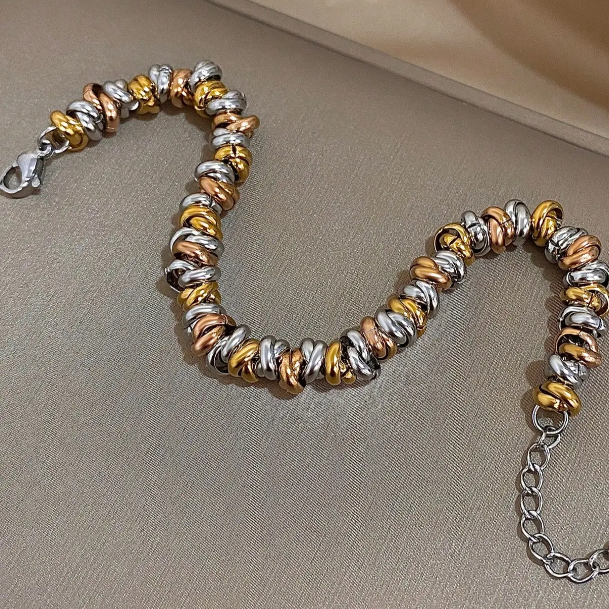 Vintage Twisted Chain Bracelet