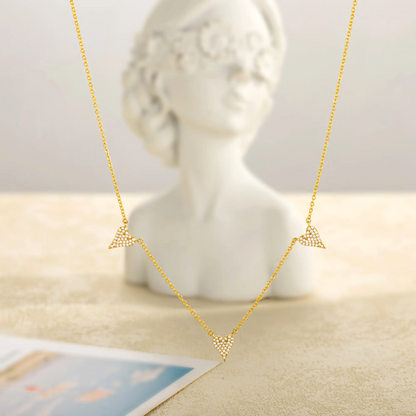 3 Heart Necklace