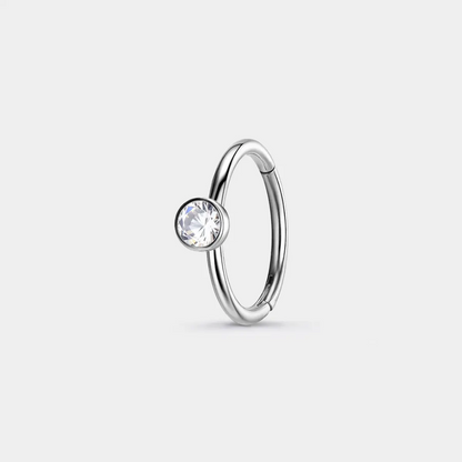 Geometric Hinge Nose Ring