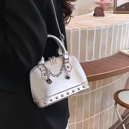 Rivet Chain Purse