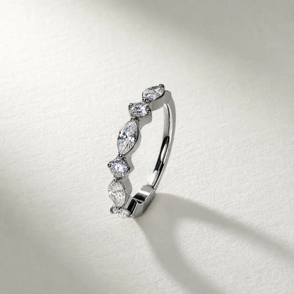 Micro Paved Hinged Nose Ring