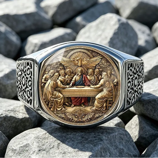 Vintage Classical Portrait Ring
