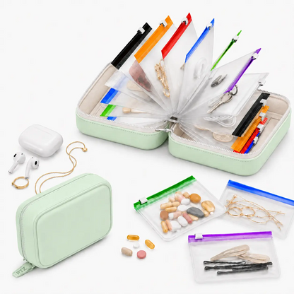 14 Pouch Portable Pill Organizer