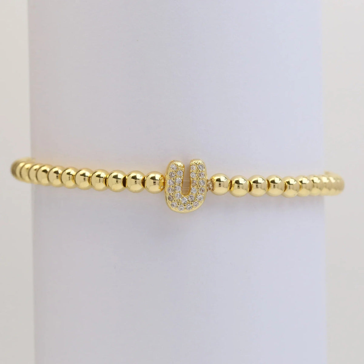Letter Beaded Bracelet