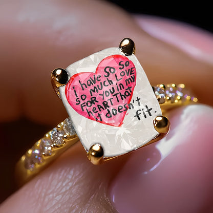 Love Doesn't Fit Square Ring